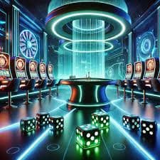 Live casino blackjack and roulette tables during tournament hours